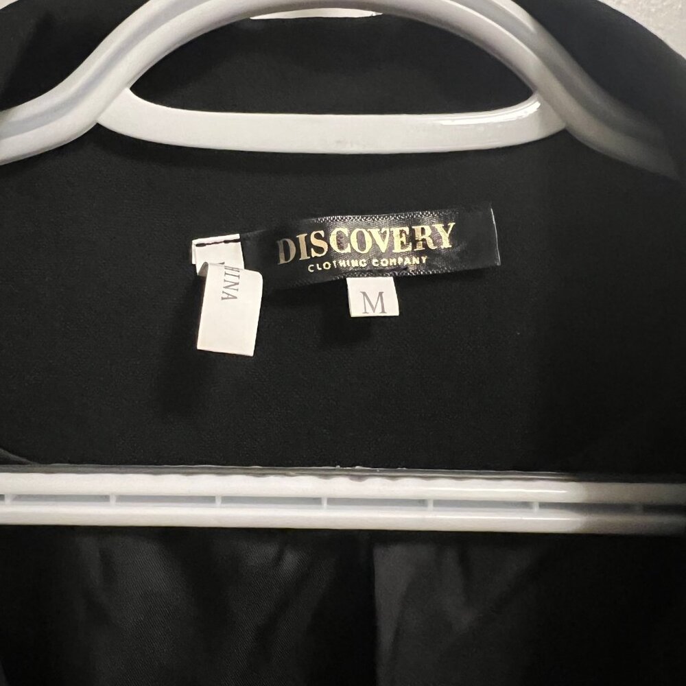 Women's longline black blazer size medium - Picture 5 of 6